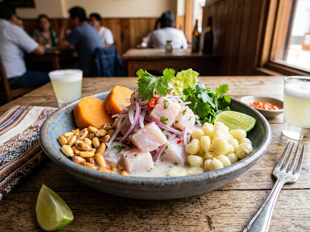 Ceviche de pescado